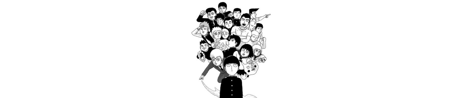 Illustration de Mob Psycho 100, manga de ONE