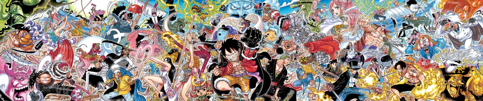Illustration de One Piece, manga d'Eiichiro Oda